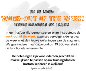 workoutoftheweek de linie