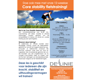 core stability fietstraining